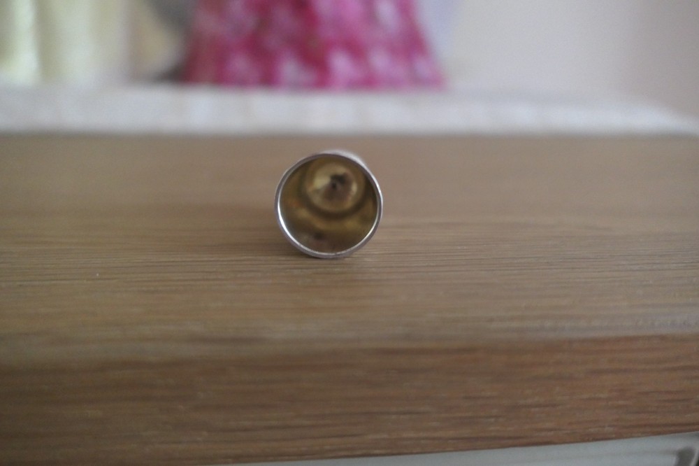 Silver Plate Thimble Lot 5