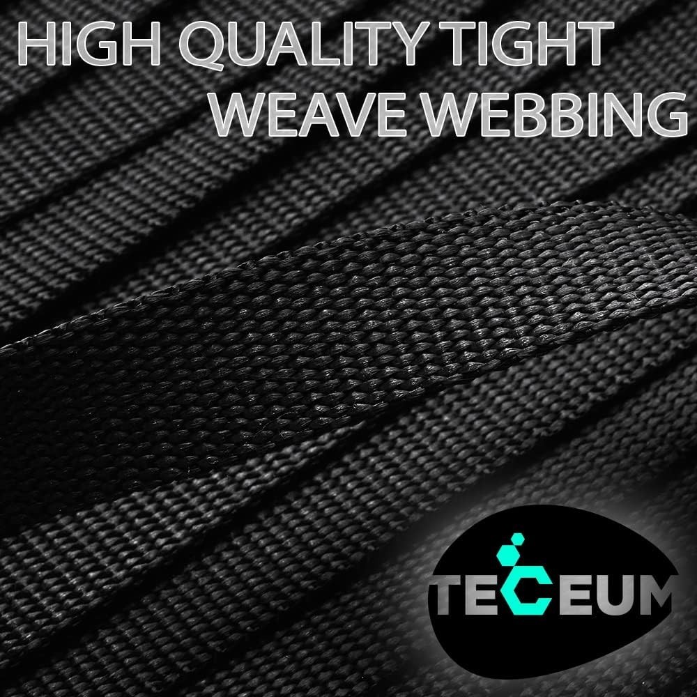 Customized 2" Heavy Duty Webbing: 25 Yards Black Polypropylene for Every Project