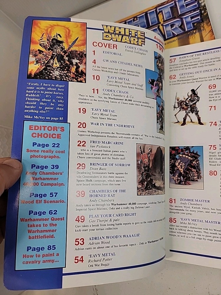 White Dwarf magazine lot