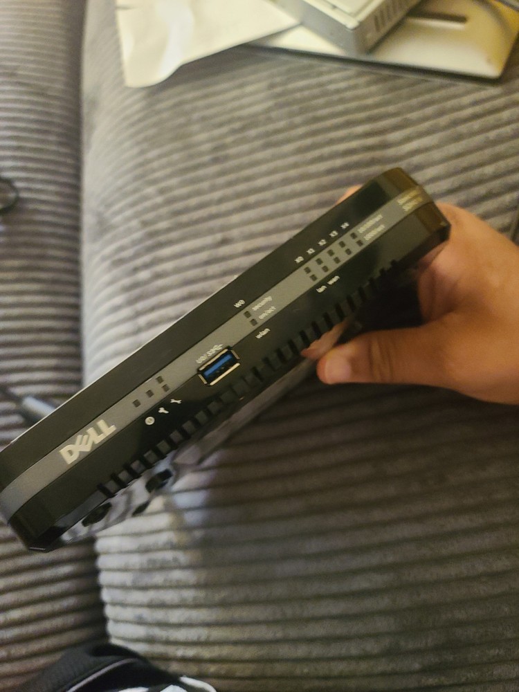 SonicWall SOHO W Firewall Appliance Network Security Device with Power Adapter