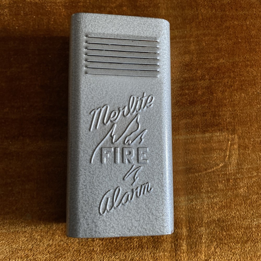 Antique Merlite Fire Alarm - 1950's