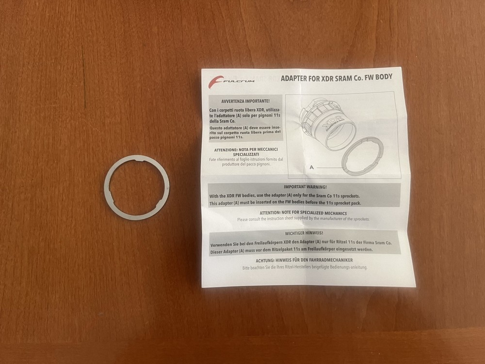 SRAM XDR Spacer