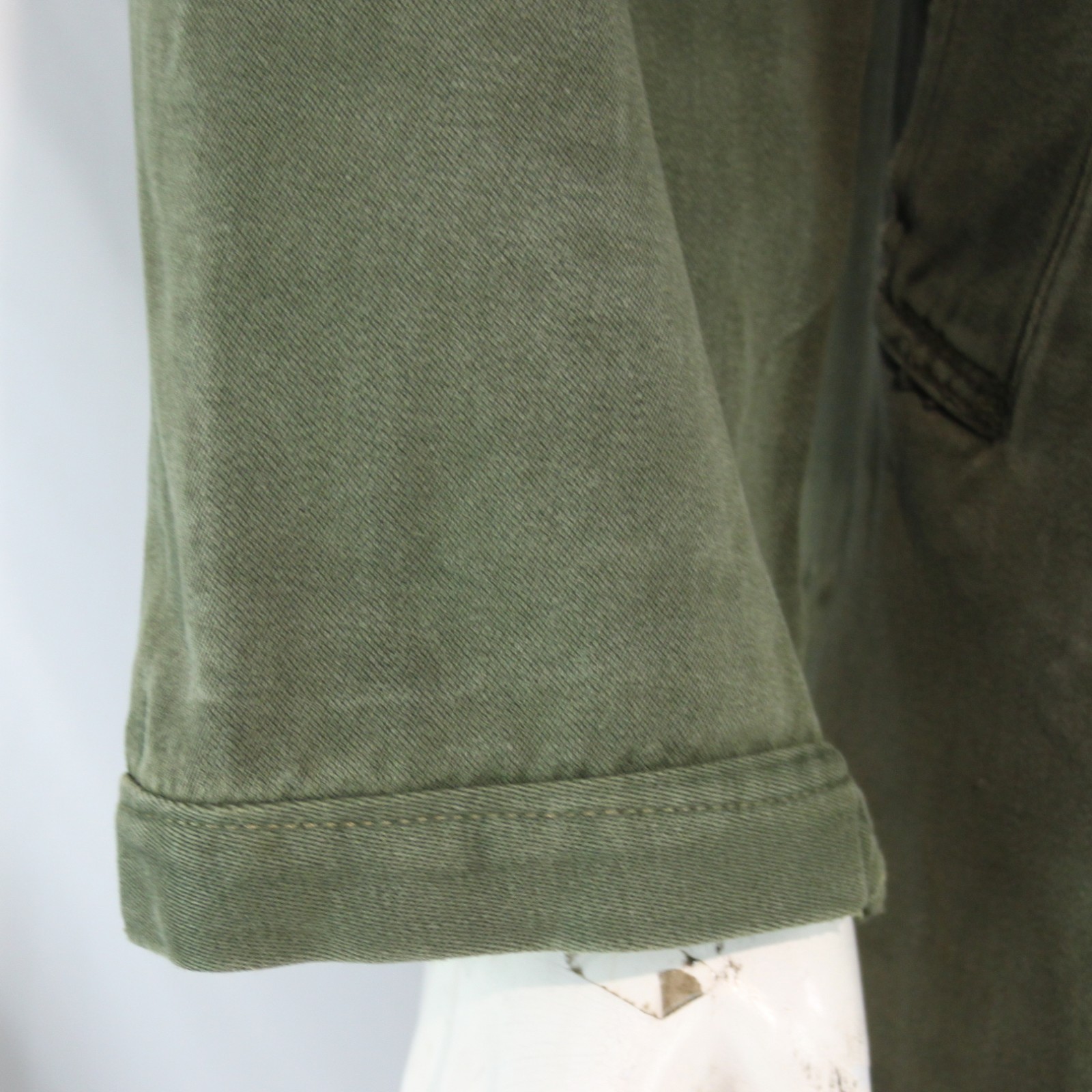 Hungarian Vintage Army Parka Outer Unlined Repaired 42-44" Chest (4115)