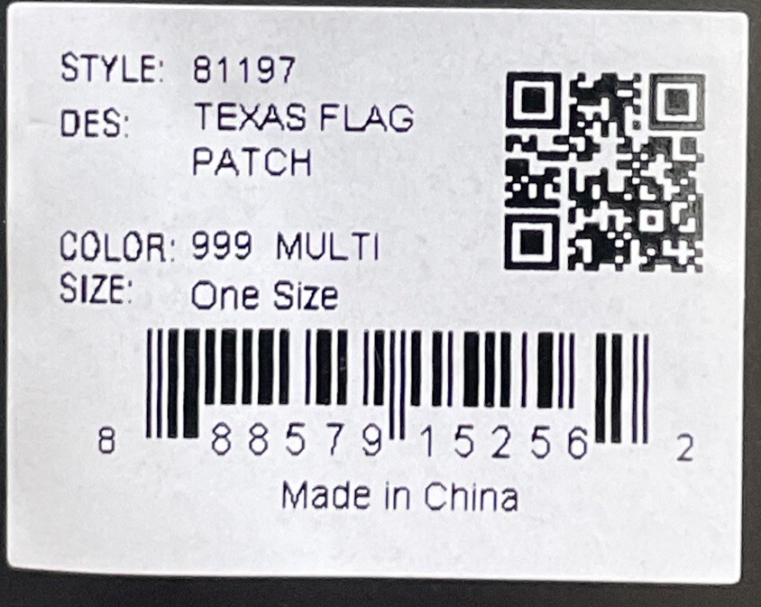 *BRAND NEW* 5.11 TACTICAL TEXAS FLAG PATCH HOOK BACKING