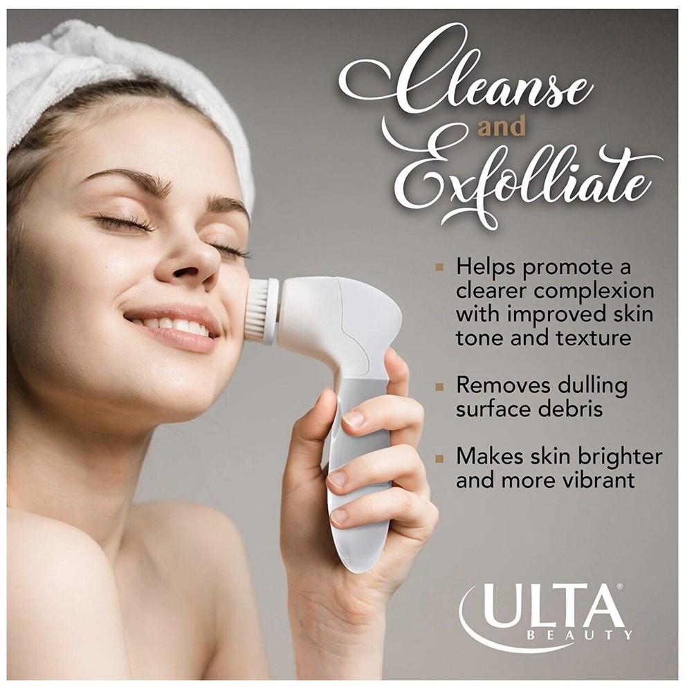 ULTA Beauty Facial Cleansing System PLUS One Set Replacement Brushes