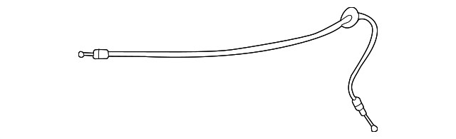 Genuine Volkswagen Release Cable 3CM-823-535