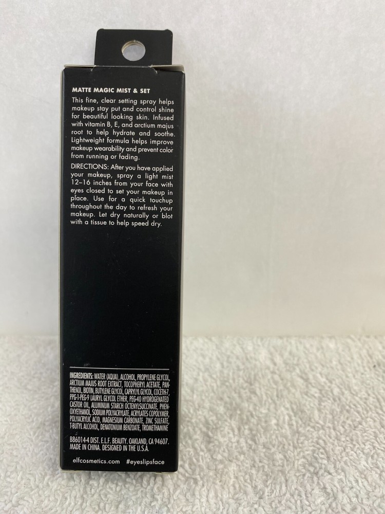 e.l.f. Matte Magic Mist & Set New