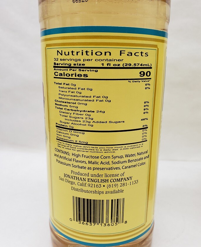 (2 Pack) Gourmet FRENCH VANILLA SYRUP 32oz Coffee Drink & Italian Soda Flavor