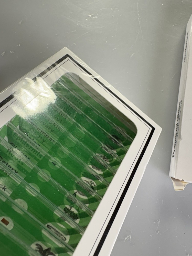 NEW (36) Lot Educational Type Prepared Microscope Slides - Plastic - DIY-Science