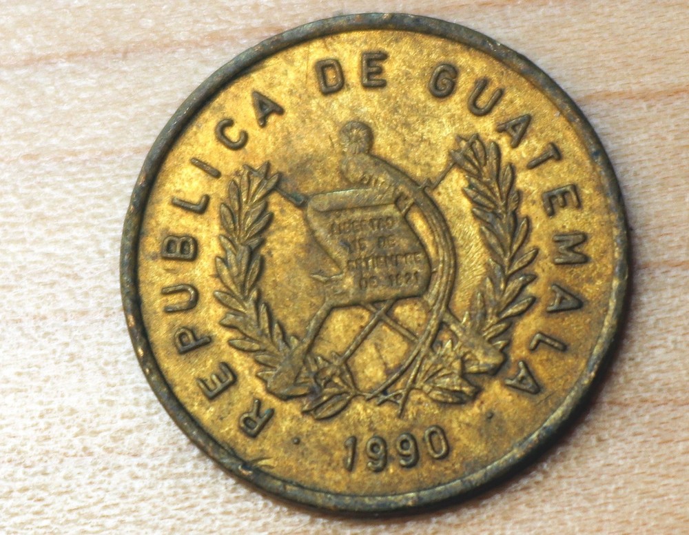 1990 Guatemala 1 Centavo