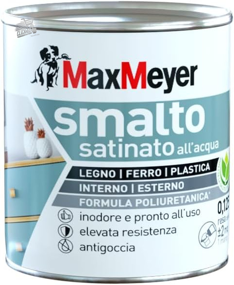 Brown Satin Polyurethane Water Enamel 0.125L