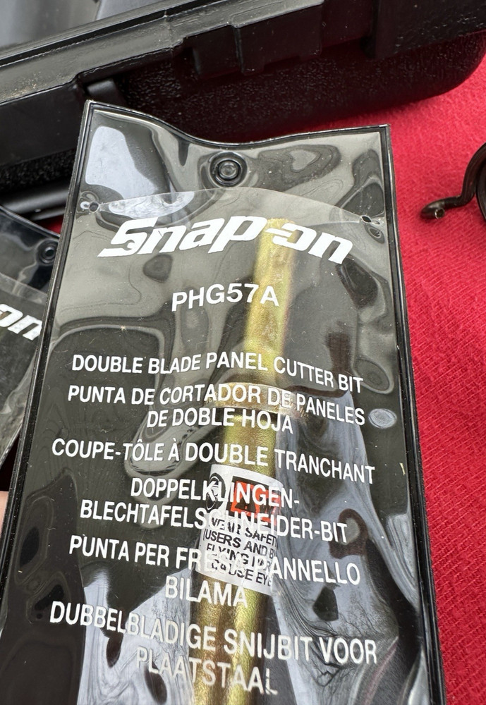 Snap-on Air Hammer PH3050 Set with Bits NOS