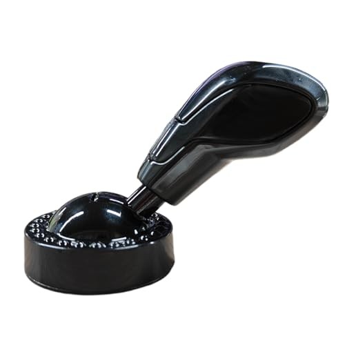 Ball-bar Car Push Starter Button Cover, Alloy Auto Engine Ignition Black