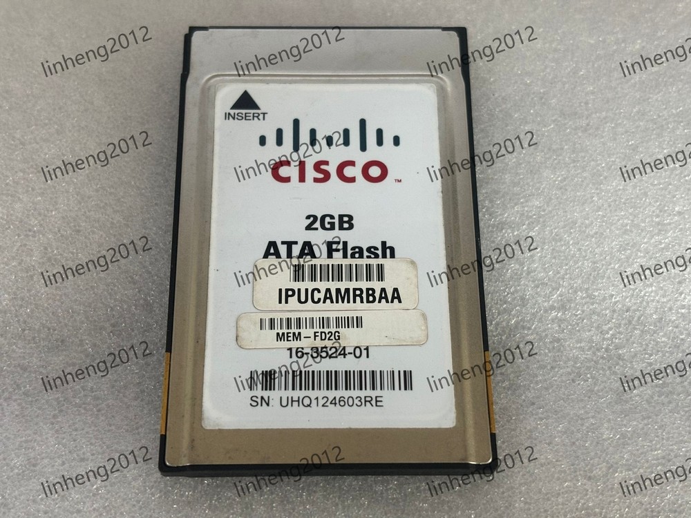 CISCO SYSTEMS 2GB ATA FLASH PC CARD  16-3524-01