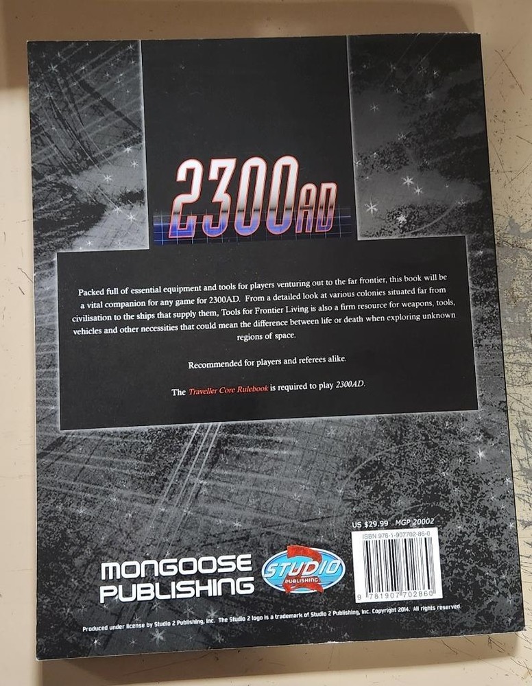 2300 AD: Tools for Frontier Living: Traveller