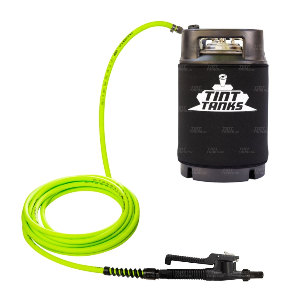 Window Tint Sprayer Mounting Solution Spray Tank + 25' Flexzilla Hose