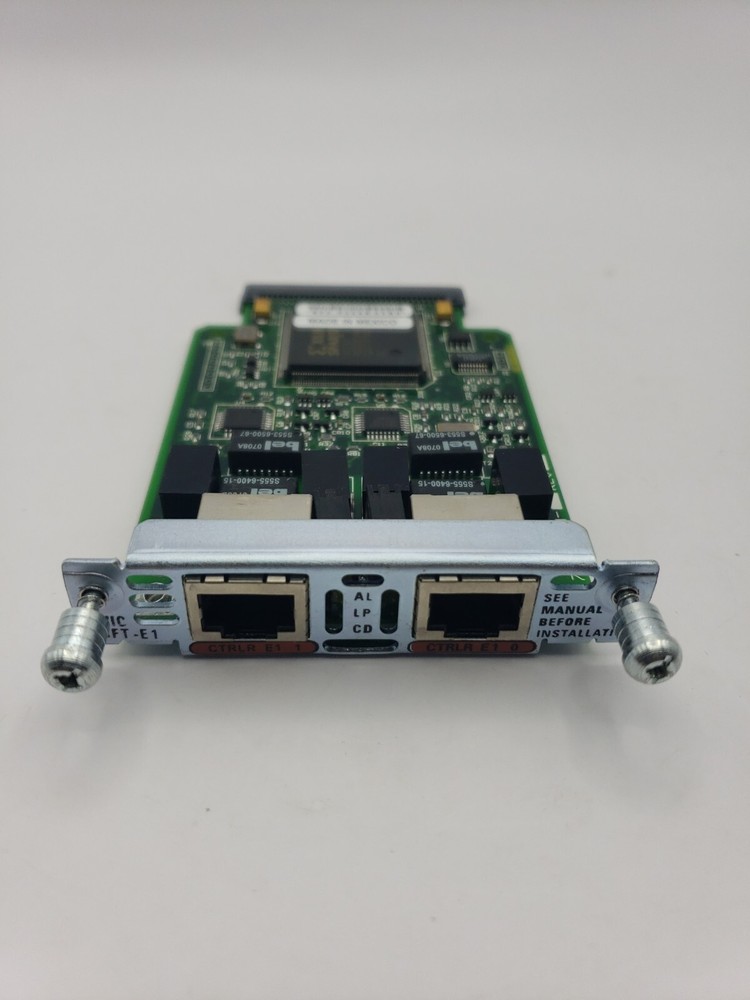 CISCO VWIC2-2MFT-E1 2-Port RJ-48 Multiflex Trunk E1 Interface Card WIC