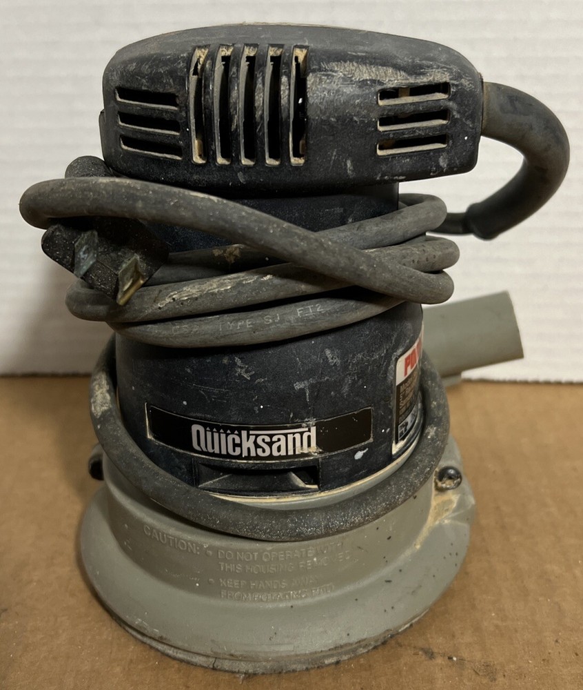 Porter Cable Quicksand Random Action Orbital Sander MODEL 333 Variable 5"