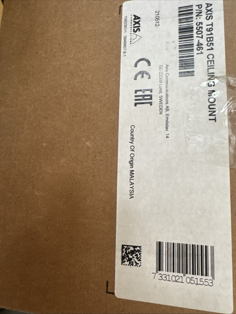 AXIS T91B51 Ceiling Mount New Open Box