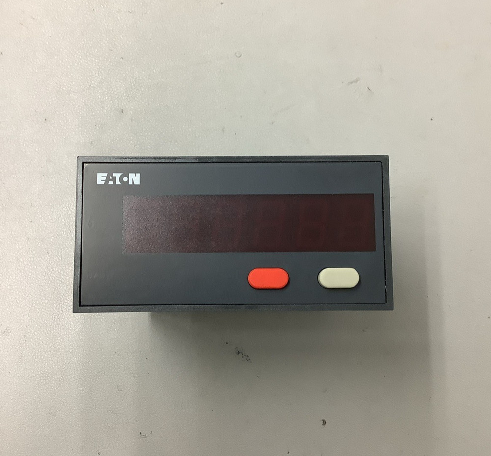 Eaton E5-496-E0401 LED Multifunction Counter/Timer/Ratemeter, 6-Digit (b642)