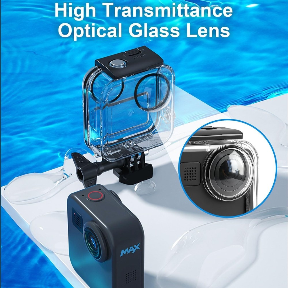 Waterproof Case for GoPro MAX 360 - Bracket Mount Accessory