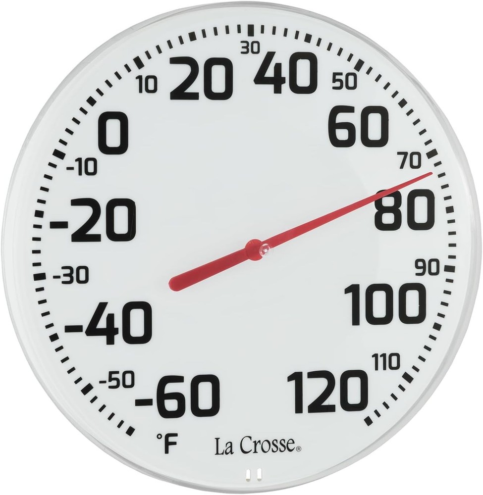 8 In. round Dial Thermometer