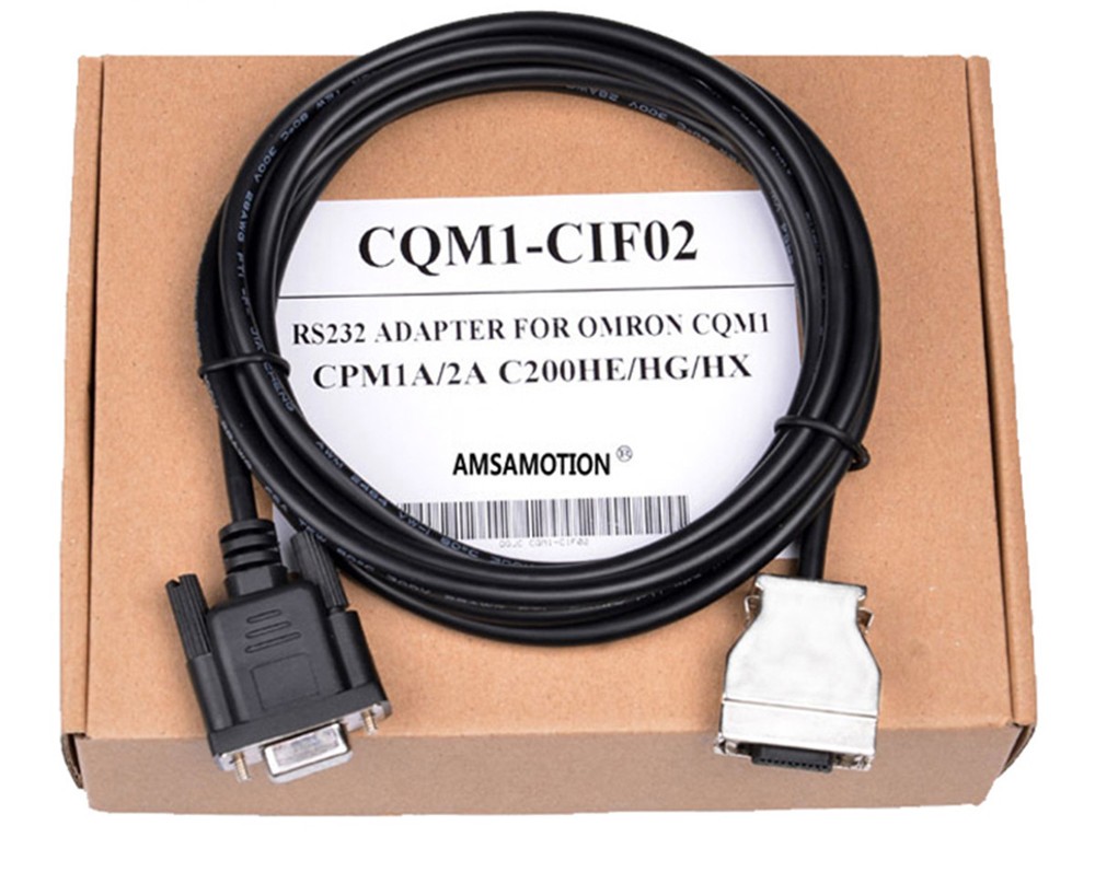 Omron-CQM1-CIF02 1PC New PLC Programming Interface RS232 Cable