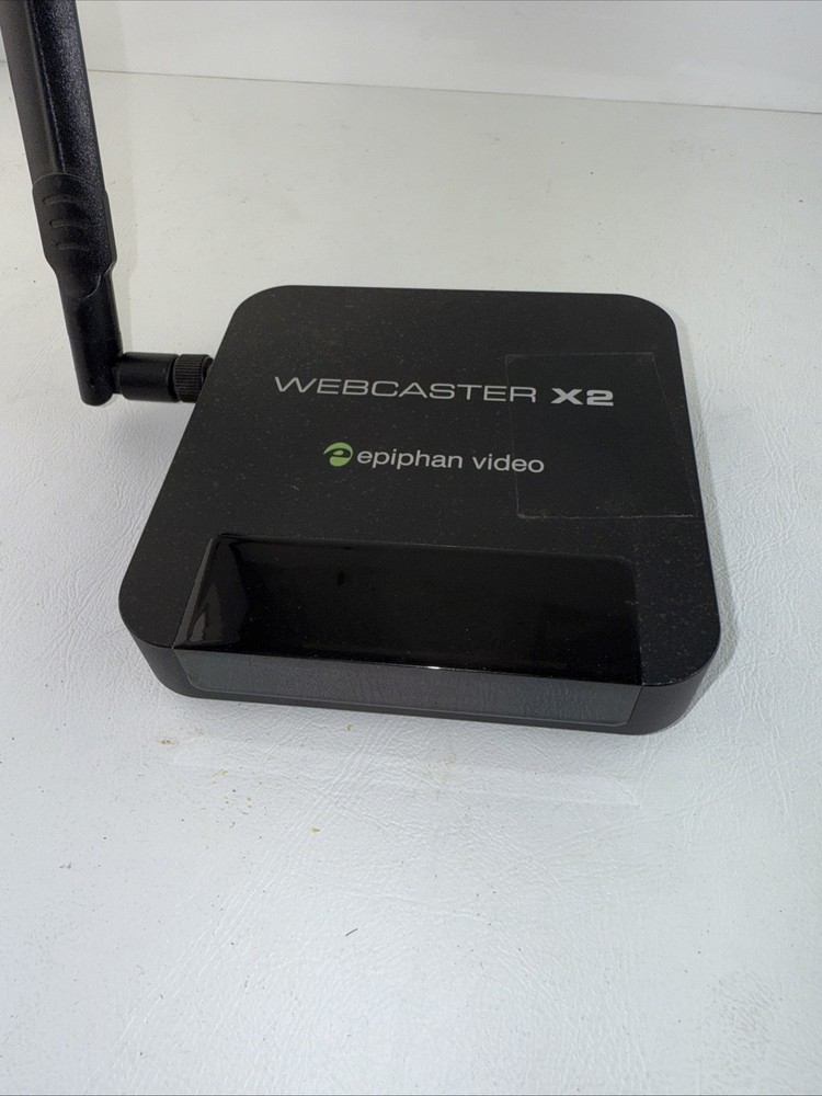 Epiphan Webcaster X2 Live Streaming Encoder – YouTube Facebook Twitch (No Cable)