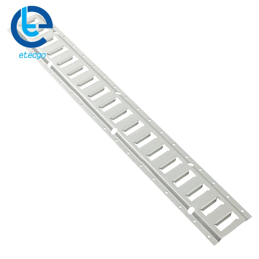 4x 3' Silver E Track Rails Galvanized Steel Construction For Freight Trailers