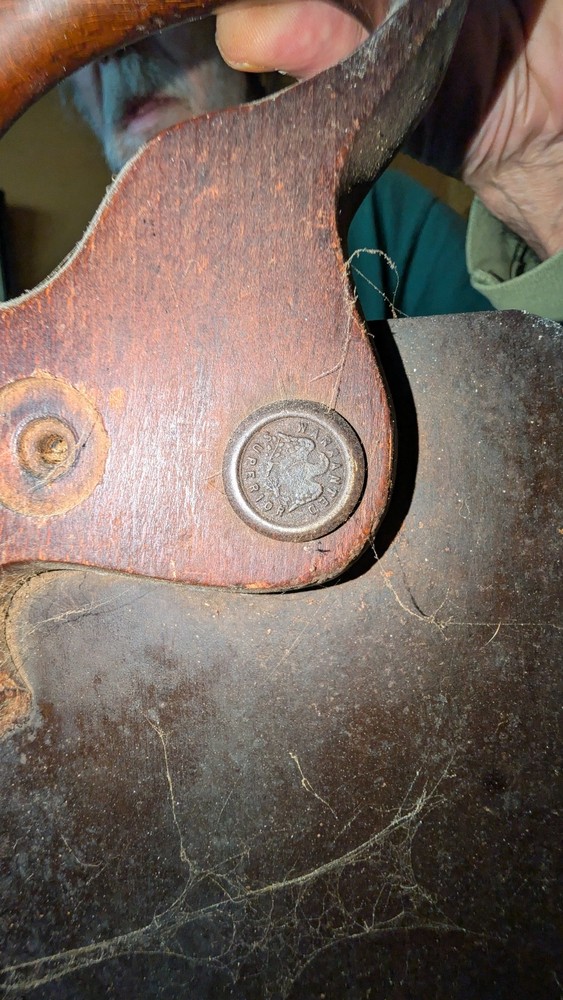 Antique two man saw