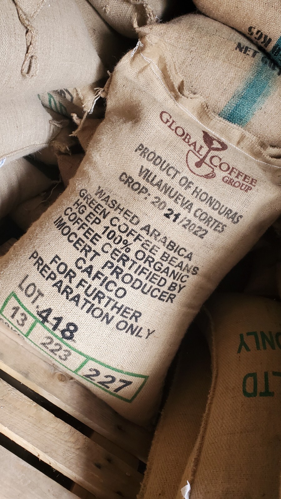 5 LBS HONDURAS HONDURAN FRESH UNROASTED GREEN COFFEE BEANS - ORGANIC ARABICA