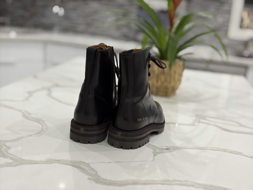 common projects Men’s combat Boot Brown Size 42