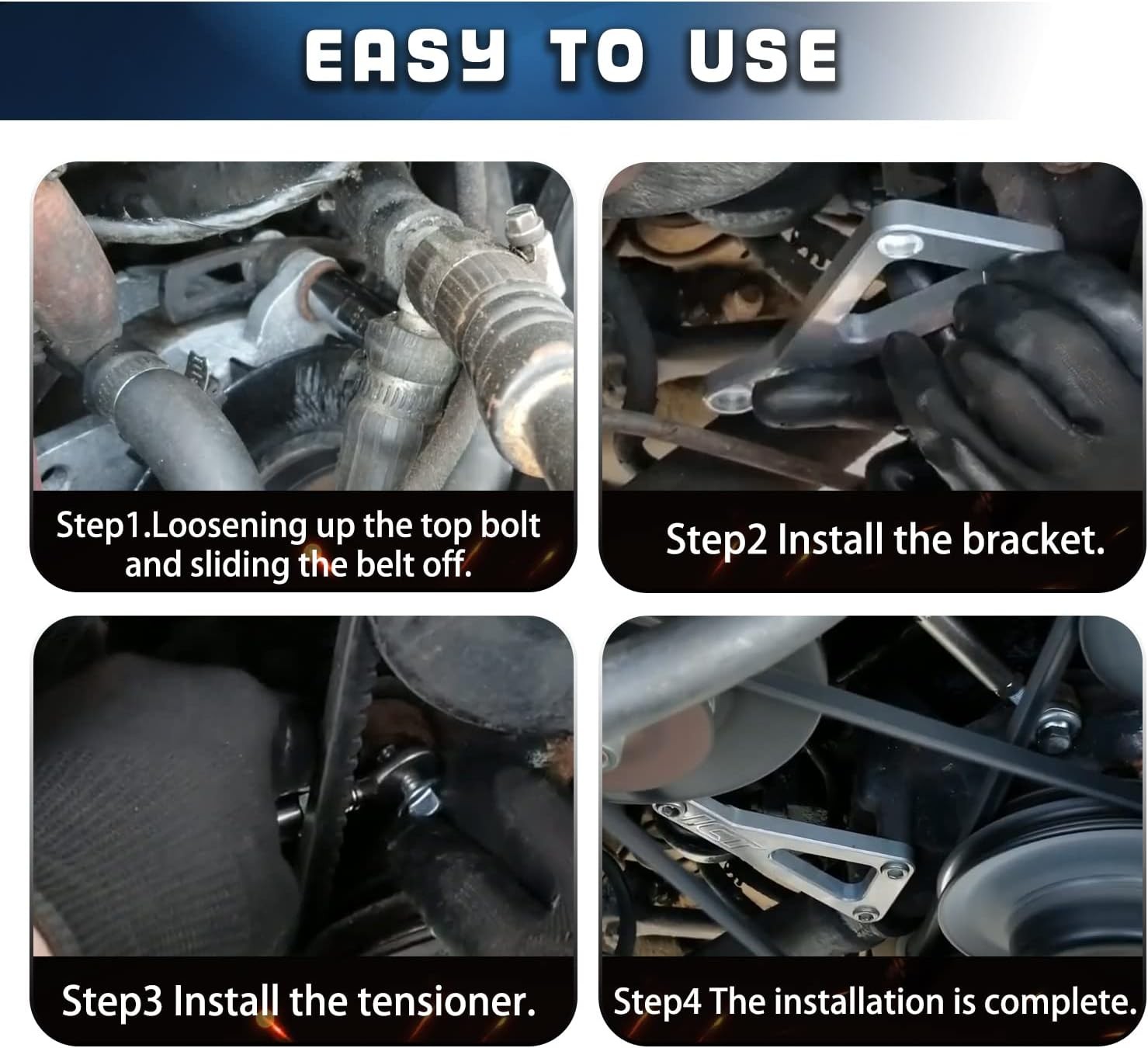 Alternator Bracket Kit for Small Block Chevy SBC 305 327 350 383 5.0L 5.7L V8