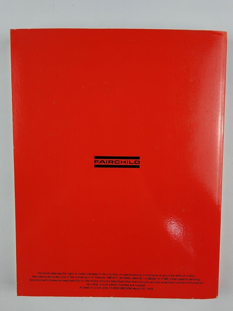 Vintage 1978 Fairchild Semiconductor Voltage Regulator Handbook Data Book