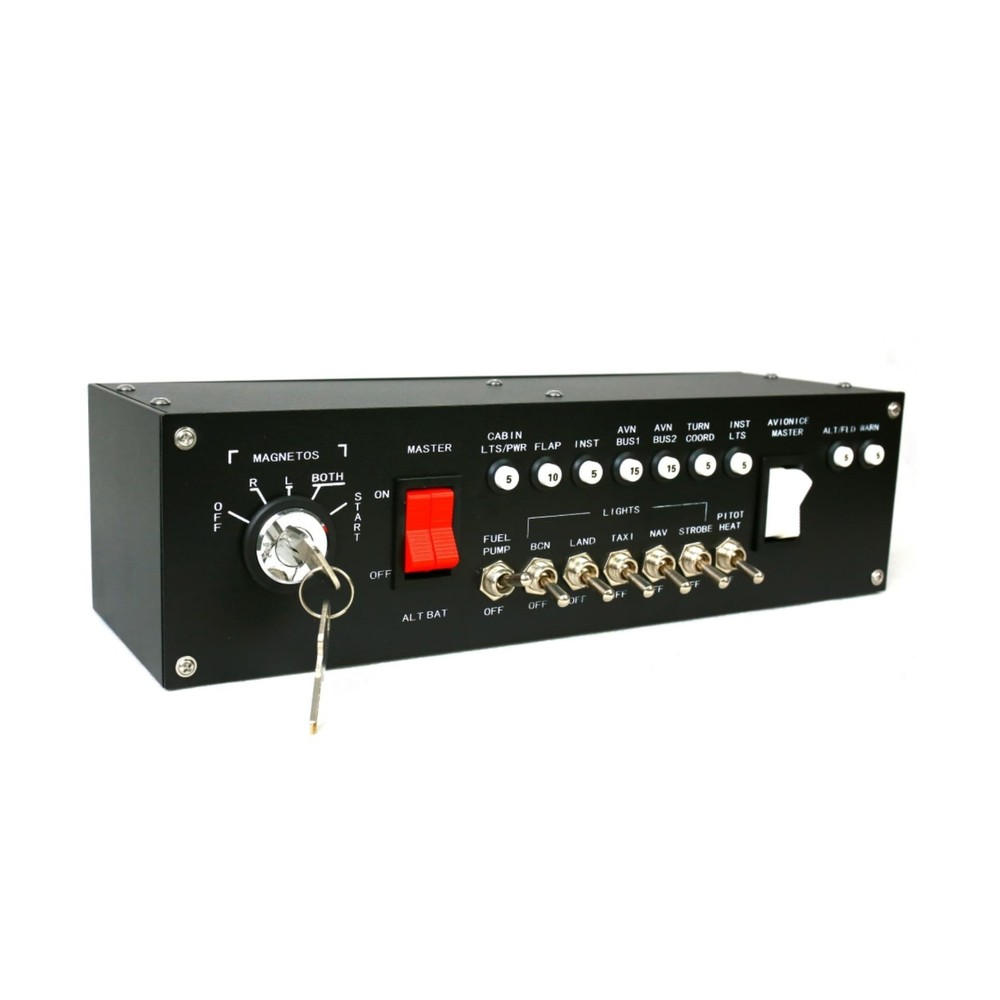 Meza-Ignition Panel for Flight Simulator game MSFS2020, X-Plane for a Home Co...