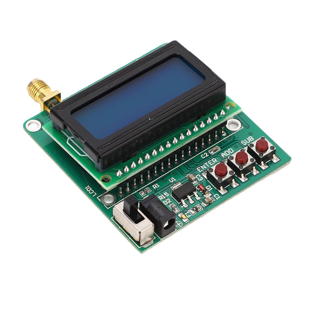 RF Power Meter Digital Display Settable Power Attenuation Logarithmic Detect