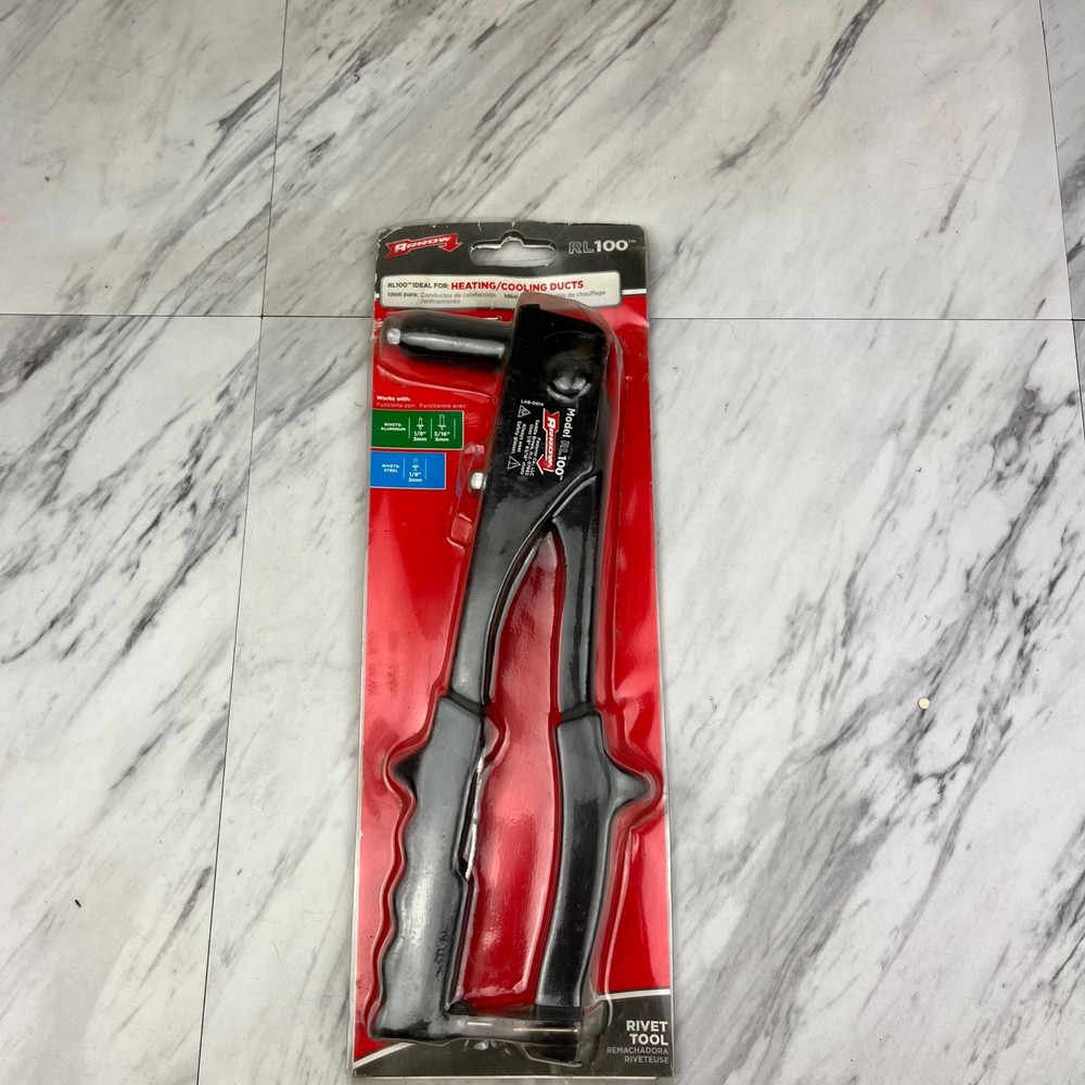 New Sealed Arrow Rivet Tool Model RL100 rl-100