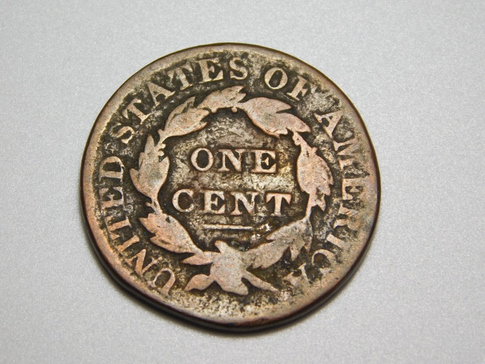 US COINS 1831 CORONET HEAD LARGE CENT