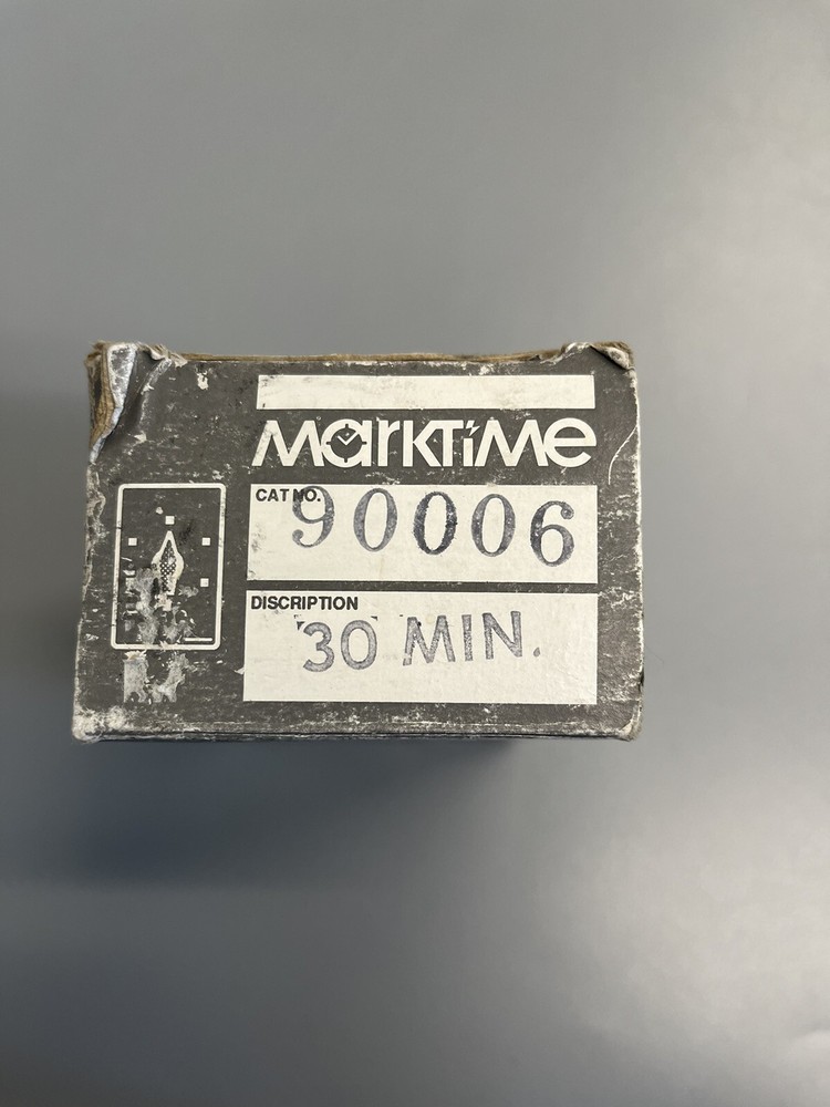 MARKTIME 90006 30 MIN WALL BOX TIME SWITCH IVORY - NO KNOB