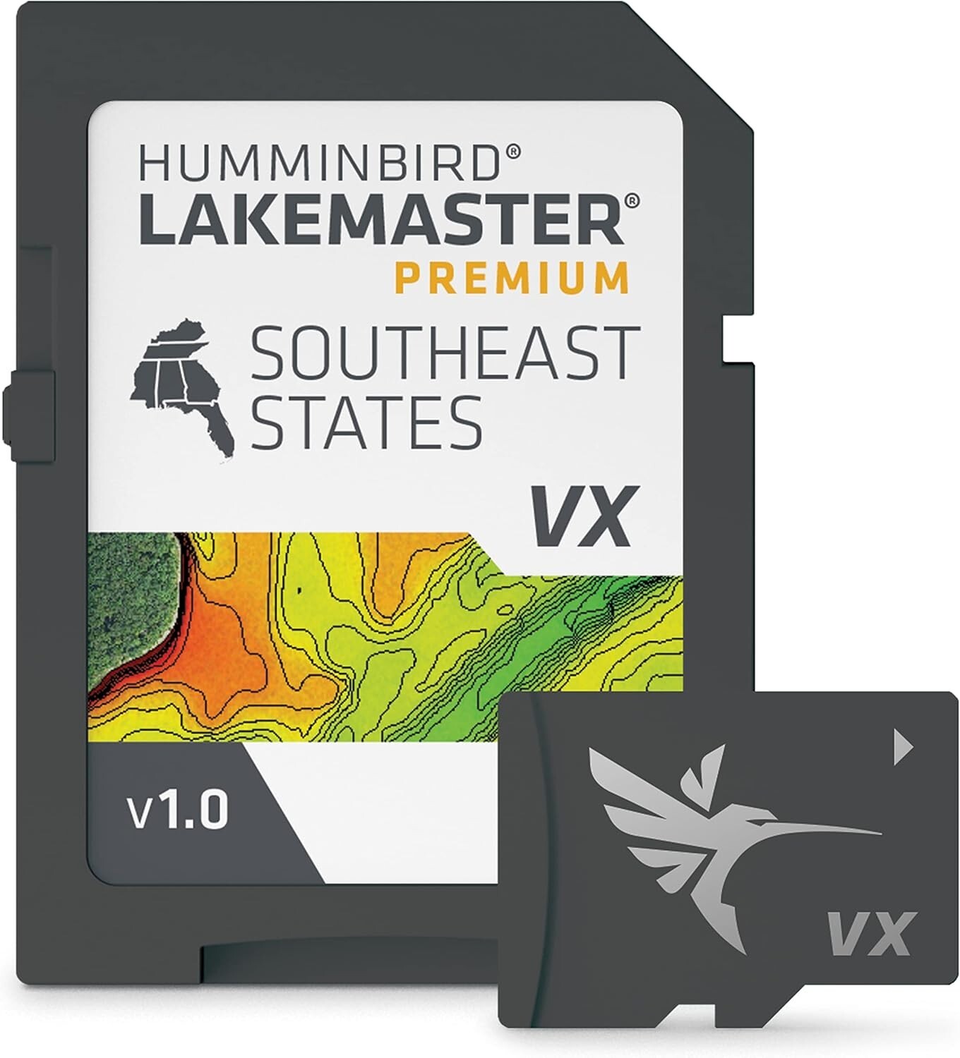 Humminbird LakeMaster VX Premium [Southeast States V1] APEX/SOLIX/HELIX 602008-1
