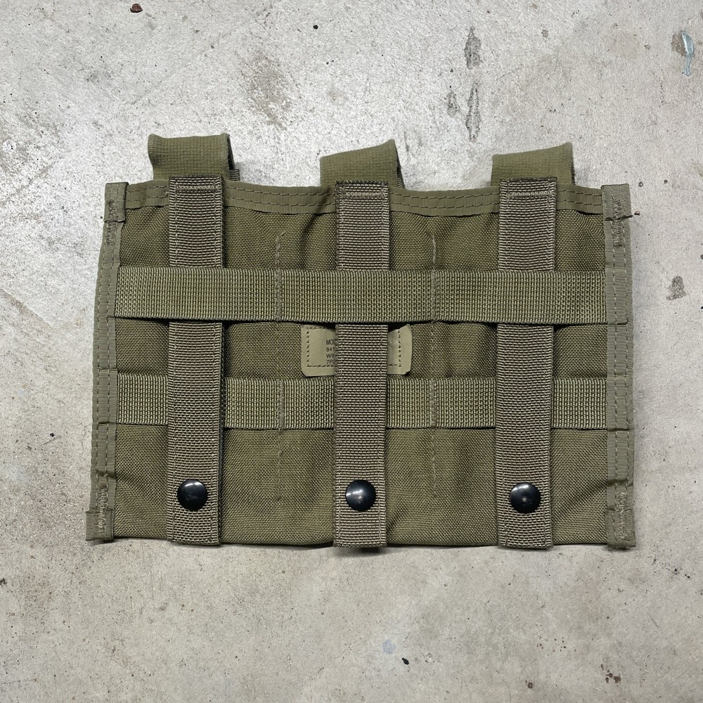 EAGLE INDUSTRIES OLDGEN TRIPLE 3x1 M4 SHINGLE MOLLE LIGHT USE KHAKI GWOT SOF