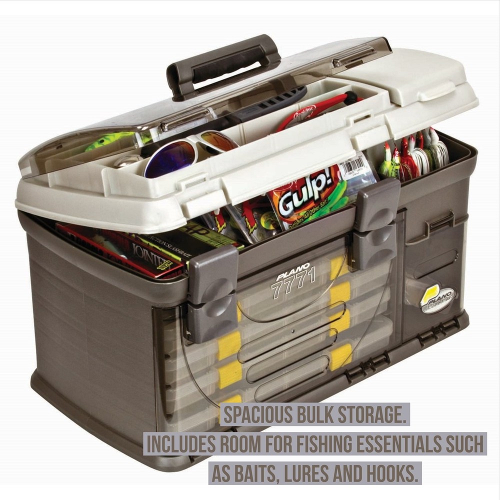 Fishing Guide Series Five Utility Pro System Tackle Box Graphite / Sandstone