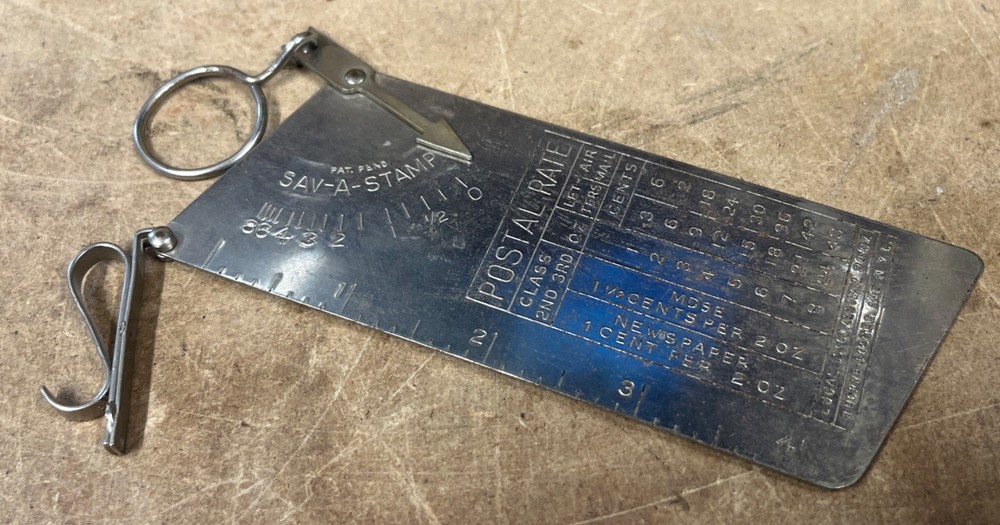 Vintage Sav-A-Stamp Postal Scale
