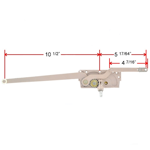 Truth Hardware "Entrygard" Dual Arm Operator - Longer Link - (Left Hand)