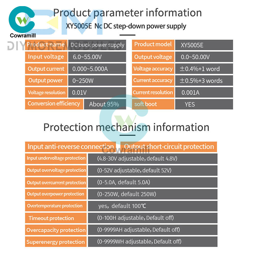 Adjustable CNC Regulated Power Supply Module Constant Volt&Current DC Step-down