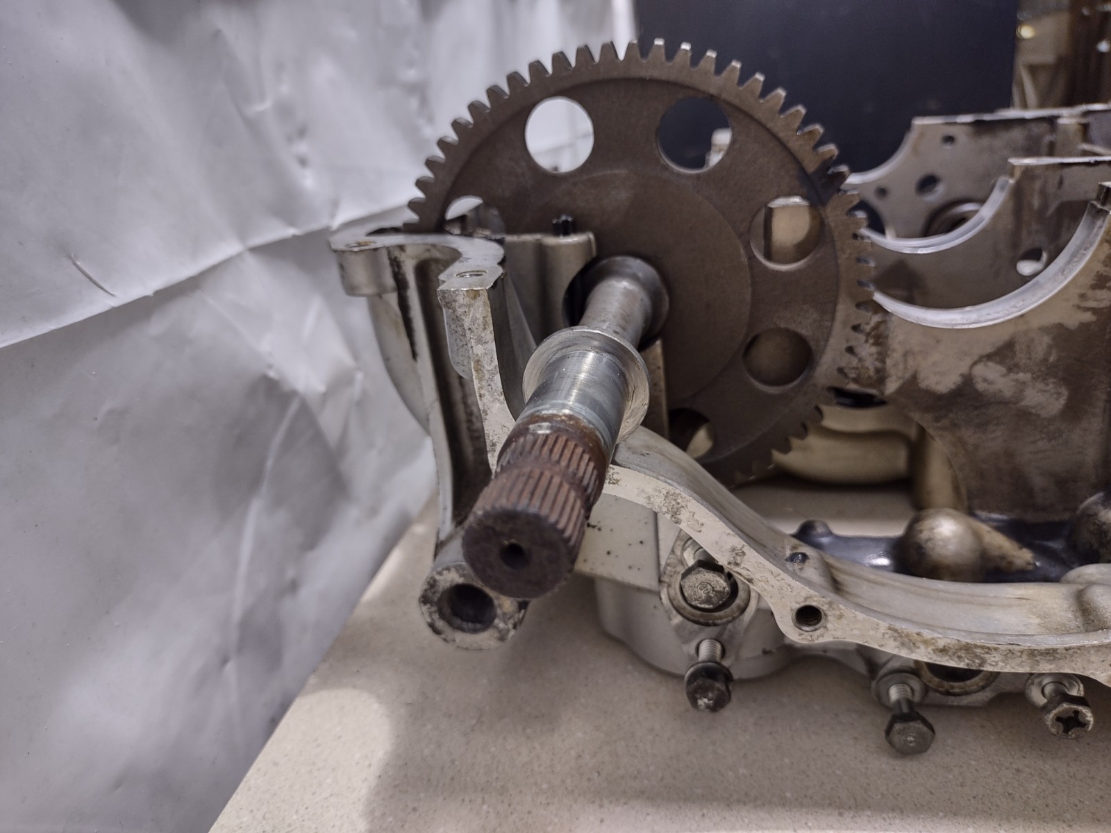 1974 Honda CB 750 CB750 Lower Engine Case Crankcase #325.2-79