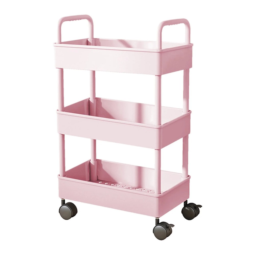 Metal Utility Cart Rolling Storage