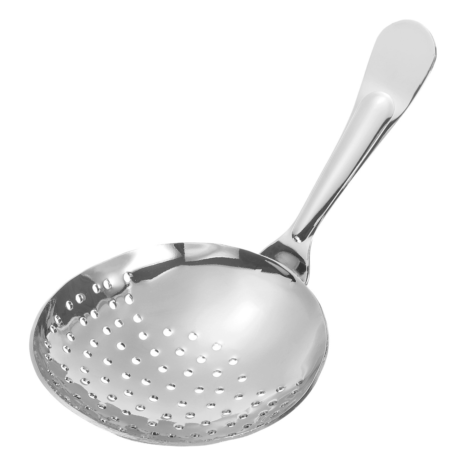 Julep Strainer, 1pcs - Stainless Steel Cocktail Strainer Spoon (Silver, 155mm)
