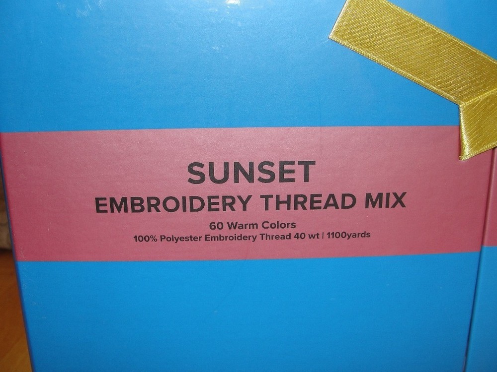Polyester Embroidery Sunset Kit EverSewn 60 Spools