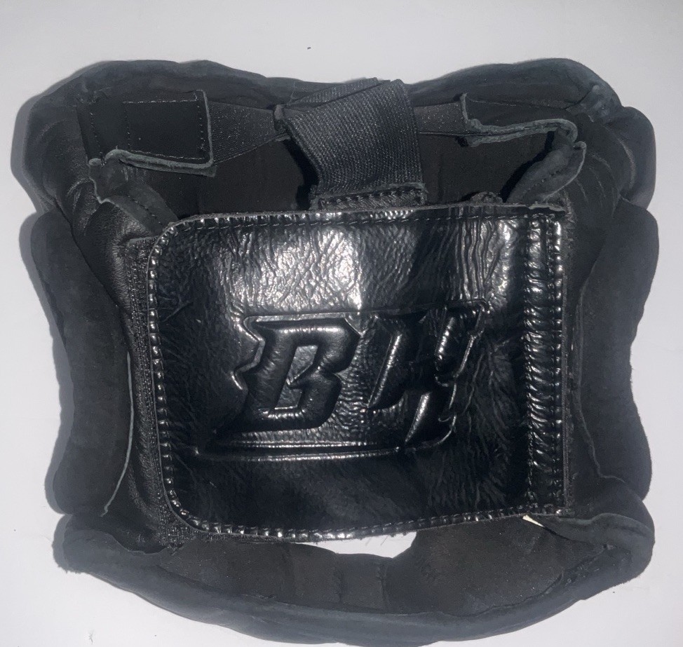 Title Black Blitz Headgear Size Medium Fits Most Adjustable